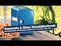 Rosenstein & Söhne Reisekühlschrank: Mini-Kühlschrank mit Warmhalte-Funktion, für 12 & 230 V