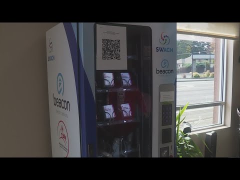 Vending machines dispense life-saving, opioid reversal drug