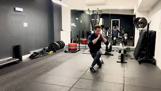 4-point Clock Lunges