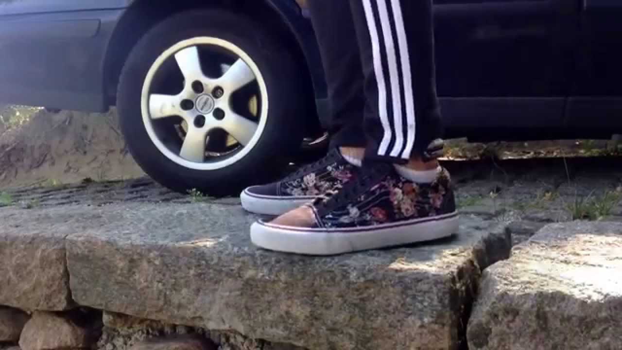 vans floral old skool