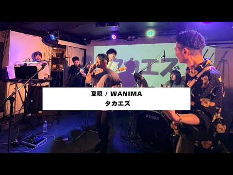 夏暁 / WANIMA｜ タカエズ（第1回 関西外国語大学軽音楽部OB・OG企画ライブ）