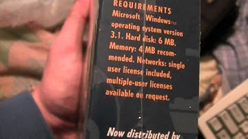 Unboxing Microsoft AutoMap Pro from 1995!