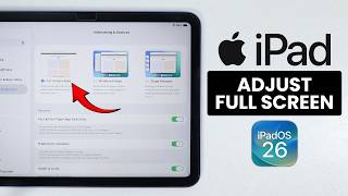 How to Adjust Screen Size and Display Zoom on iPad (iPadOS 26) screenshot 1