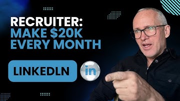 Recruiting and Staffing | How To Use LinkedIn Sales Navigator in 2024 = $20,000 a Month