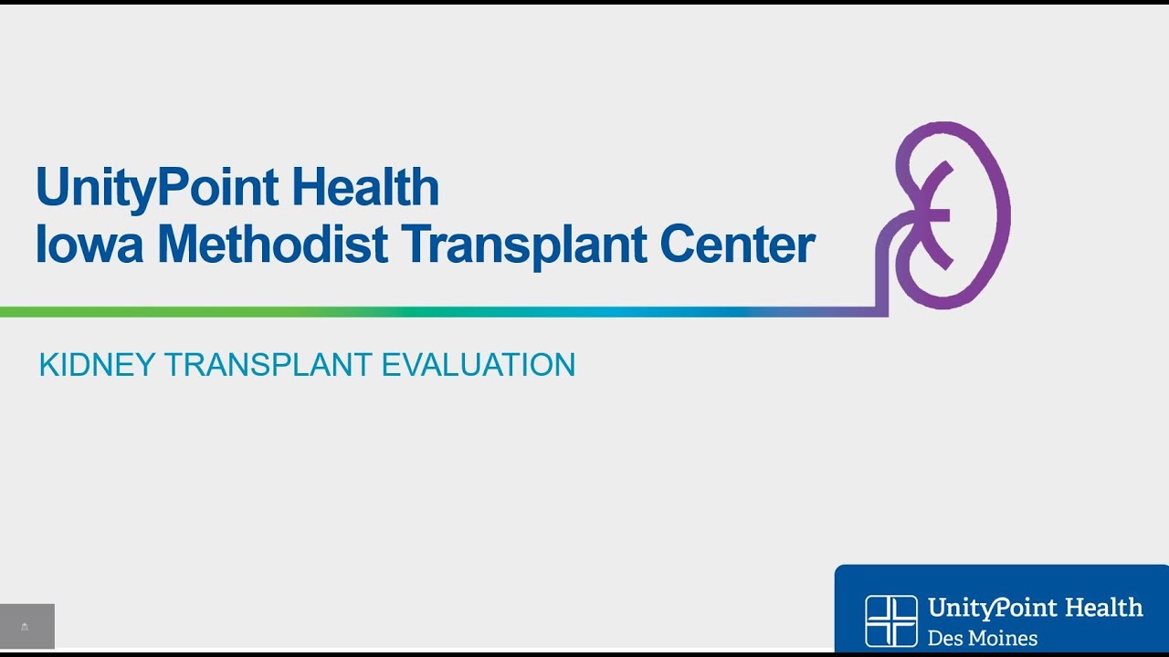UnityPoint Health Iowa Methodist Transplant Center YouTube