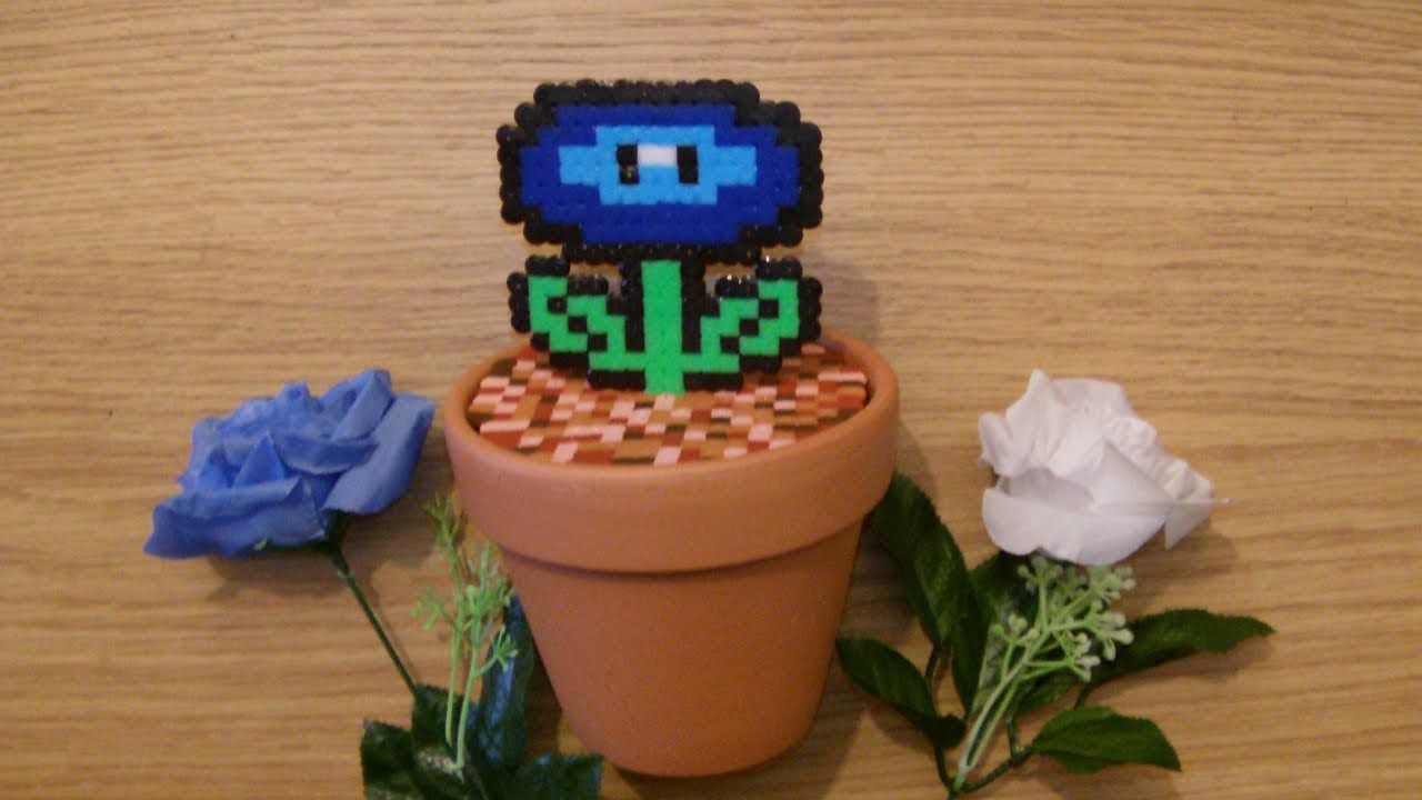 How To Make A Pixel Flower - YouTube