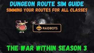 Dungeon Route Sim Guide Best Sim Method For Havoc Dh How To Sim Routes On Raidbots