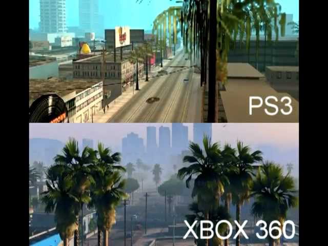 GTA 5: Xbox 360 vs PS3 versions compared