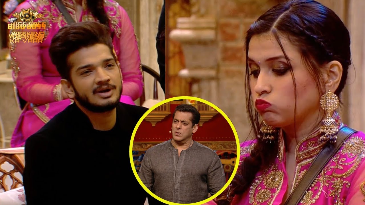 Bigg Boss 17 live Salman Khan ne Munawar ke Samane kia Mannara ke Gande ...