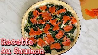 QUICHE SAUMON ÉPINARDS FÊTA 👩🏼‍🍳 Rapide et très facile. Deli Cuisine