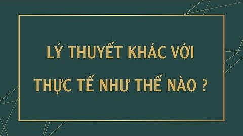 So sánh thực tế và lý thuyết kế toán năm 2024