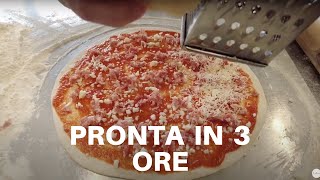 PIZZA AL MATTARELLO PRONTA IN 3 ORE - Ricetta completa