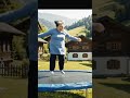DON'T WATCH UNTIL THE END! 🛑 Granny on Trampoline