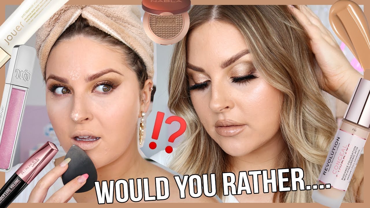CHILL glam chit chat GRWM 🗣️ ft 'would you rather' questions....