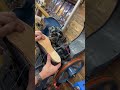 VINTAGE SHOE STITCHING MACHINE - Leather Outsole Stitcher In Action! #shorts