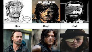 The Walking Dead Comparison between Comics and TV Series