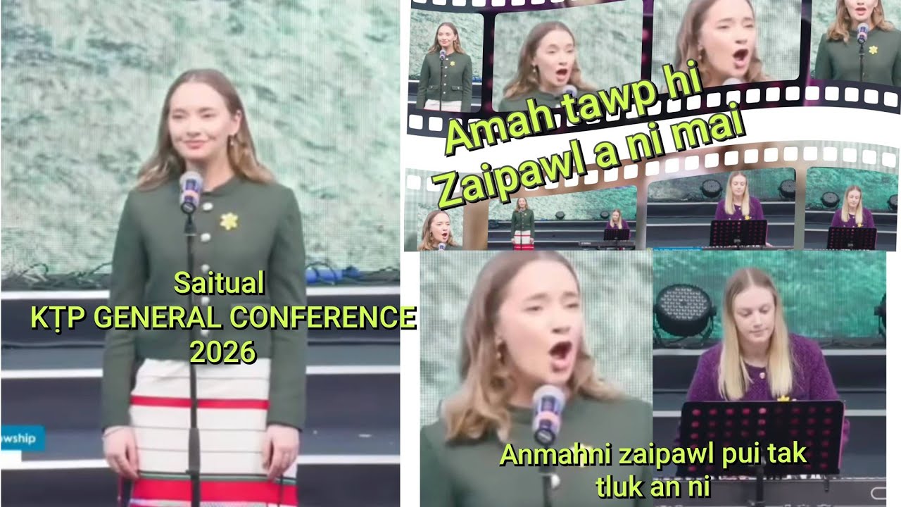 Sap nu kha Amah tawp khan Zaipawl a ni mai