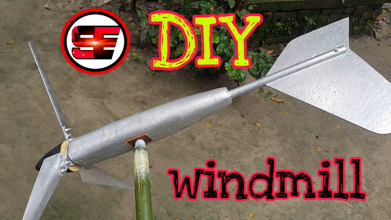 How to build a windmill .....///DIY ///build vedio - YouTube