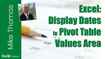 Excel: Pivot Table Hack - Display Actual Data Instead of Sum or Count