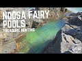 Using Metal Detector in Popular Swimming Hole (Noosa Fairy Pools Treasure Hunting)