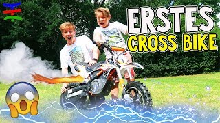 Kinder Elektro Motorrad VS Fahrrad 