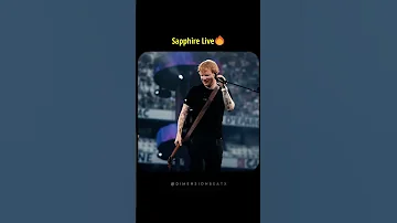 Ed Sheeran Sapphire Live Edsheeran Live Sapphire Performance Arijitsingh Song Status Reel 