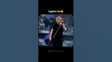 Thumbnail of Ed Sheeran - Sapphire Live #edsheeran #live #sapphire #performance #arijitsingh #song #status #reel