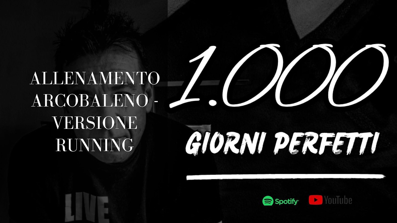 #28 Allenamento arcobaleno - versione running