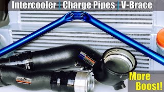 CSF Intercooler and FTP Motorsports Charge / Boost Pipe Install on a BMW F33. (F32, F36, F30 / N55)