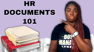 Entrepreneur HR Series #5: the HR DOCUMENTS you NEED!