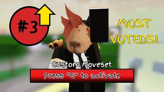 *WORKSHOP* MOST POPULAR CUSTOM MOVESETS in JUJUTSU SHENANIGANS