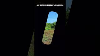 Amplio terreno de playa con 2500 v2 en Villas de Salinitas, El Salvador. Inversión: $105,000 USD.