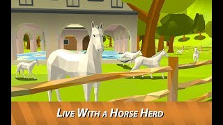🎠🌾My Little Horse Farm   try a herd life simulator!-Offered By Wild Animals World-Android screenshot 2