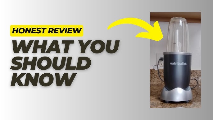 Nutribullet Pro 1000 NB07100-1008DG Review, Blender