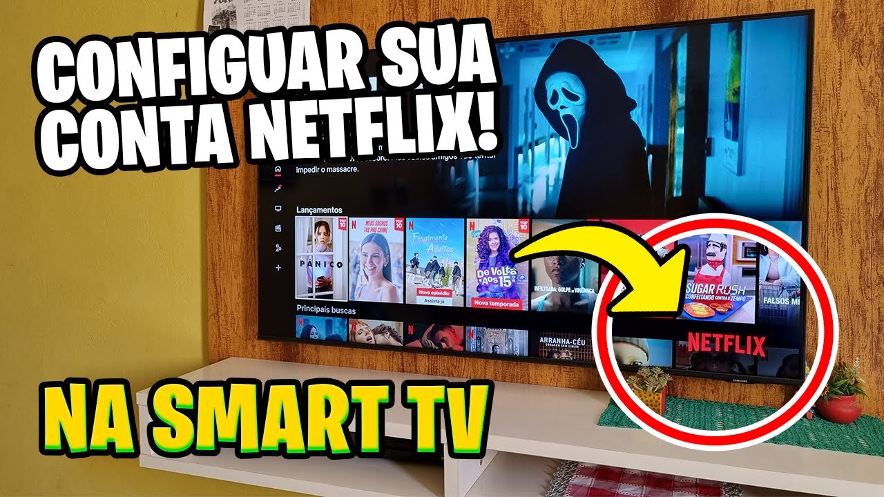 Como sair da Netflix na TV