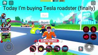 FINALLY buying Tesla roadster in JailBreak!