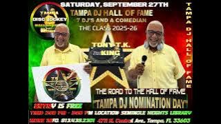 Saturday September 27, 2025 DJ Nomination Day