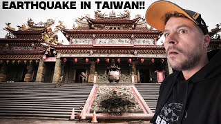 6.1 Magnitude Earthquake Caught on Camera in Taiwan (200 Earthquakes in less then 24 hours!)