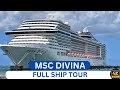 Msc divina full ship tour a complete walkthrough in 4k