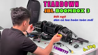 Teardown JBL BOOMBOX 3 - Lột xác hoàn toàn mới từ bên trong | What' Inside