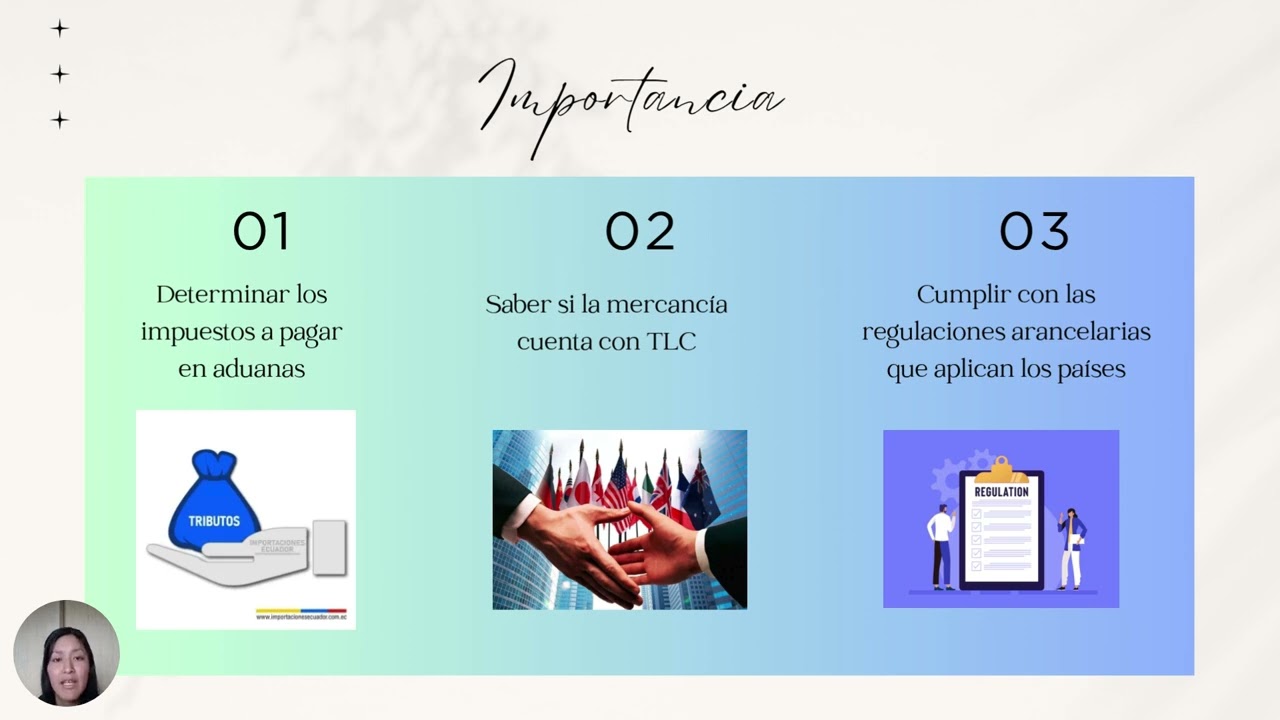 Presentación   Partida arancelaria