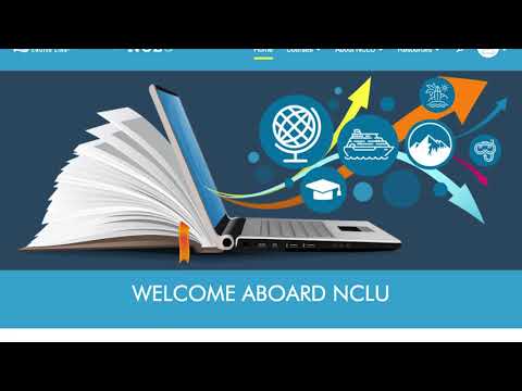 NCLU - NCL online training portal.