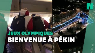 Avant les JO d'hiver 2022, les premiers athlètes français ont atterri à Pékin