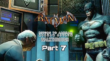 Batman Arkham Asylum Walkthrough Part 7-Rescue Warden Sharp
