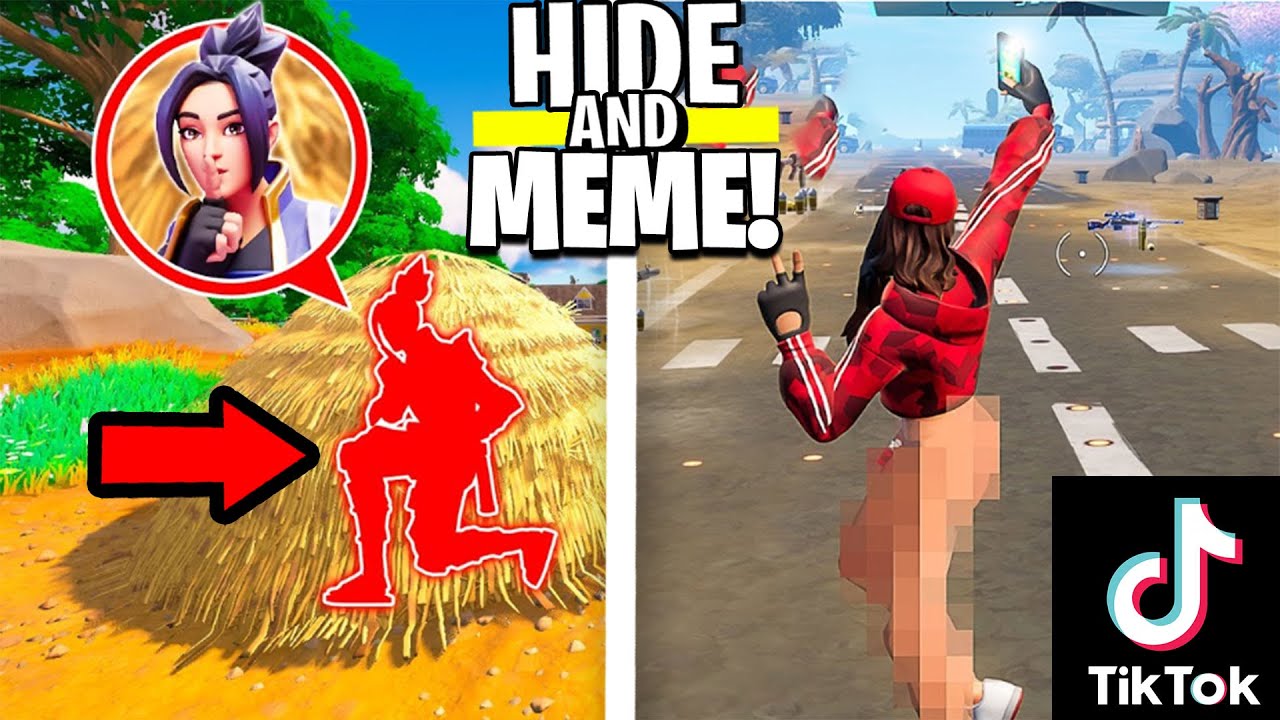 Nicht Lachen in Hide and Memes Fortnite!