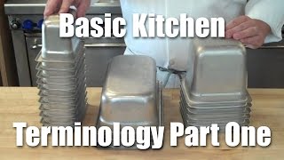 Kitchen Terminology Part One: Service Pans