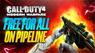 Call Of Duty 4: Modern Warfare - Free For All On Pipeline (No Commentary)