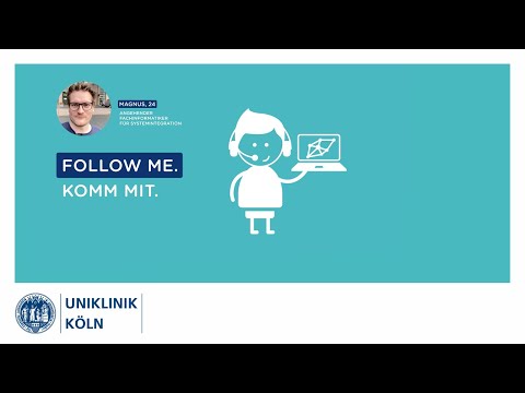 Follow Me: Ausbildung als Fachinformatiker/in für Systemintegration | Uniklinik Köln