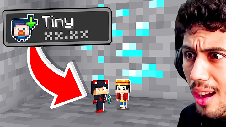 ماين كرافت ولكني صغير جدًا !!؟