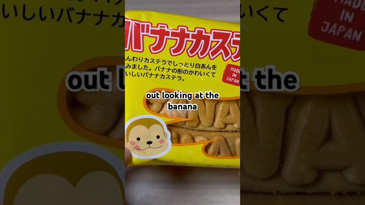 Banana Castella Cake by Penguin - Food Review